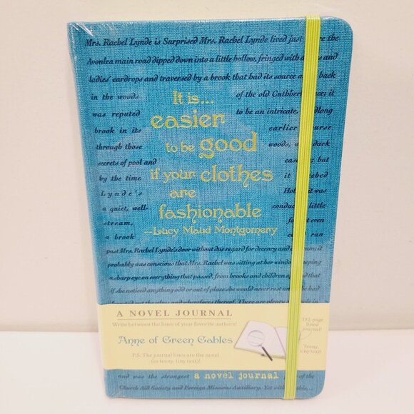 Novel Lined Journal: Anne of Green Gables by Lucy Maud Montgomery - Picture 1 of 3